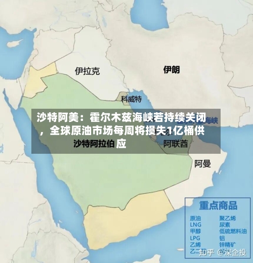 沙特阿美：霍尔木兹海峡若持续关闭，全球原油市场每周将损失1亿桶供应-第2张图片